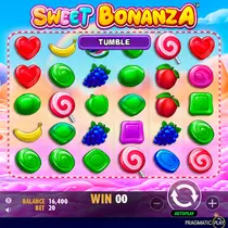 BetAlice - Sweet Bonanza Slot játék - Jackpot nyerőgép